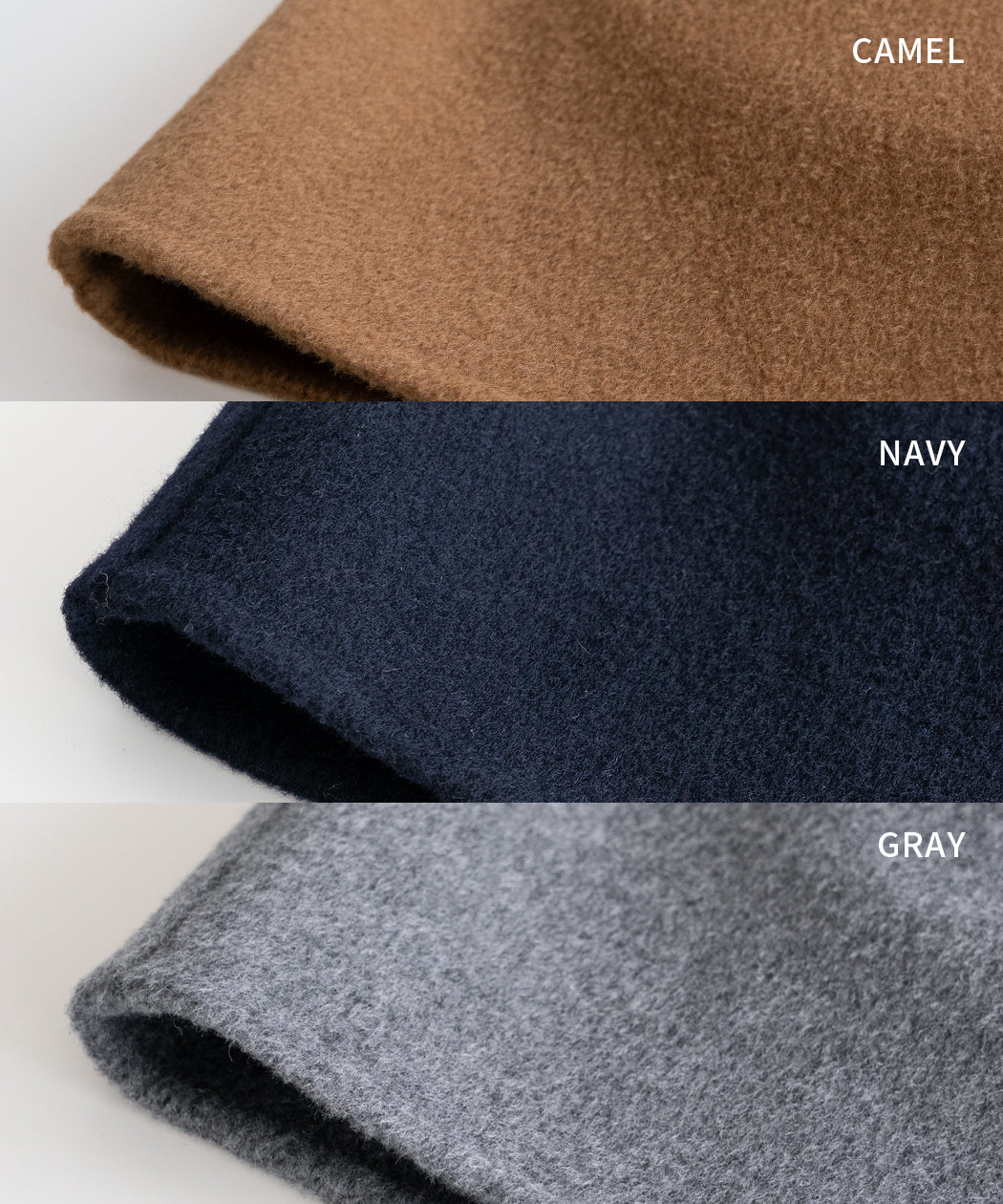 DOUBLE FACE WOOL P-COAT