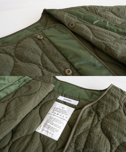 ASYMMETRY QUILTED COAT