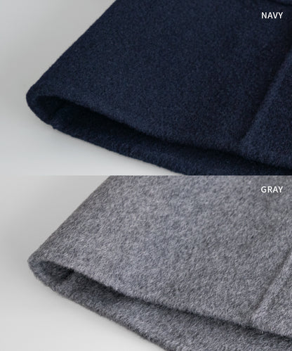 WOOL SAILOR-COLLAR COAT