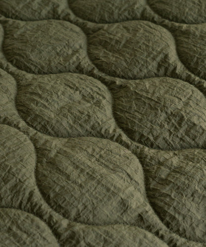 ASYMMETRY QUILTED COAT