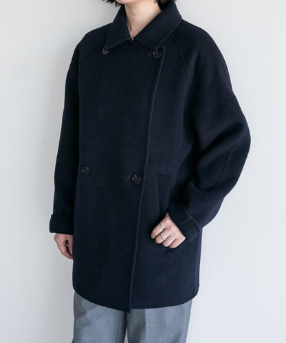 DOUBLE FACE WOOL P-COAT