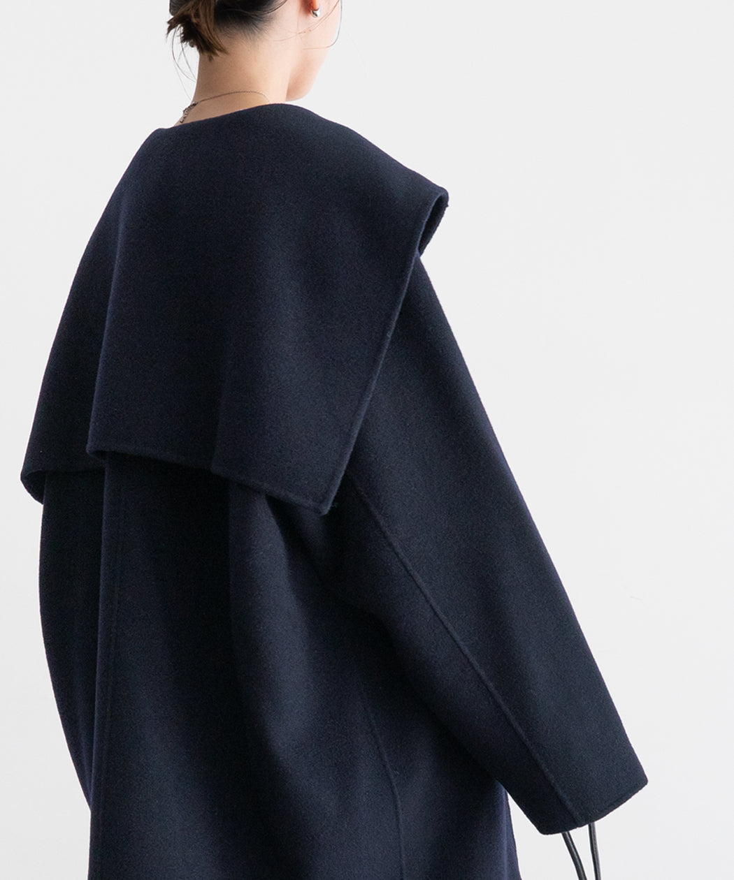 WOOL SAILOR-COLLAR COAT