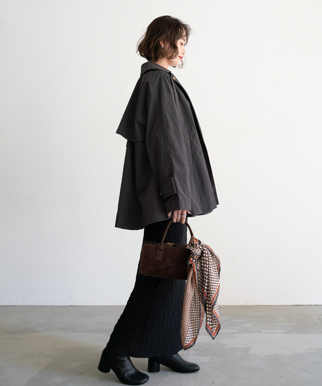 NYLON A-LINE COAT – SNORDREL