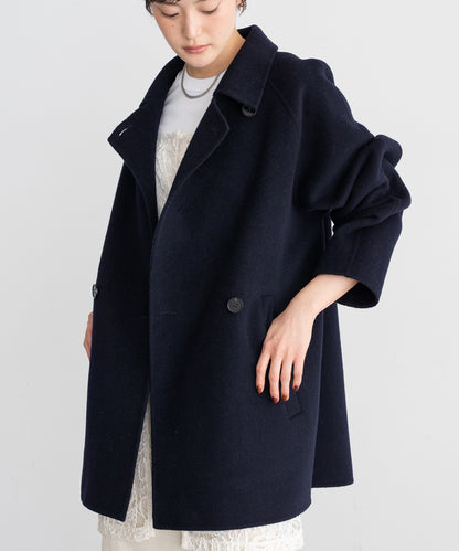 DOUBLE FACE WOOL P-COAT