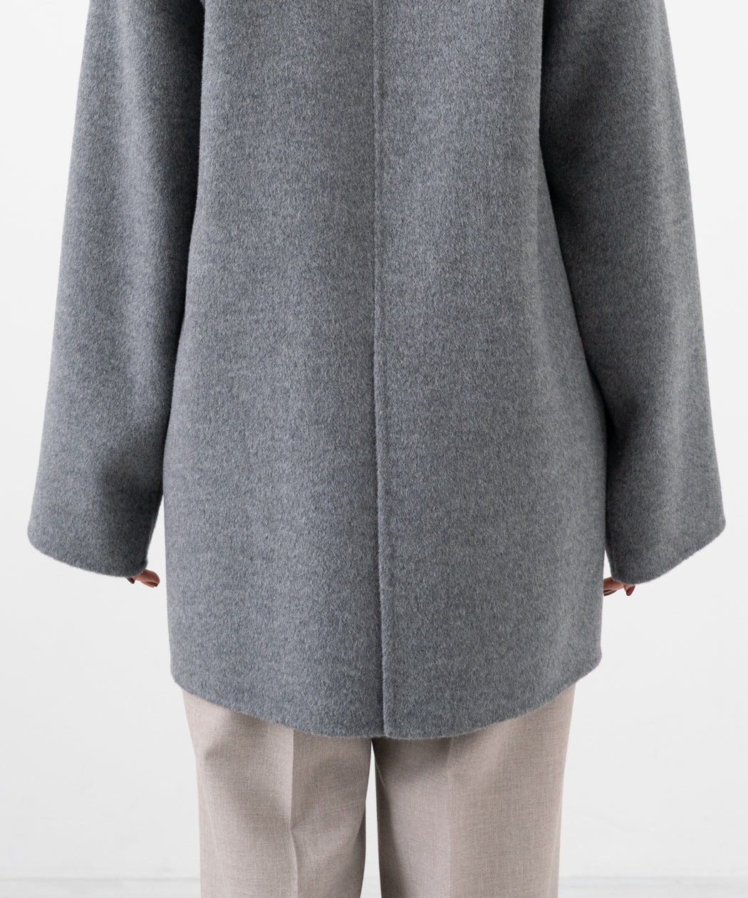 DOUBLE FACE WOOL P-COAT