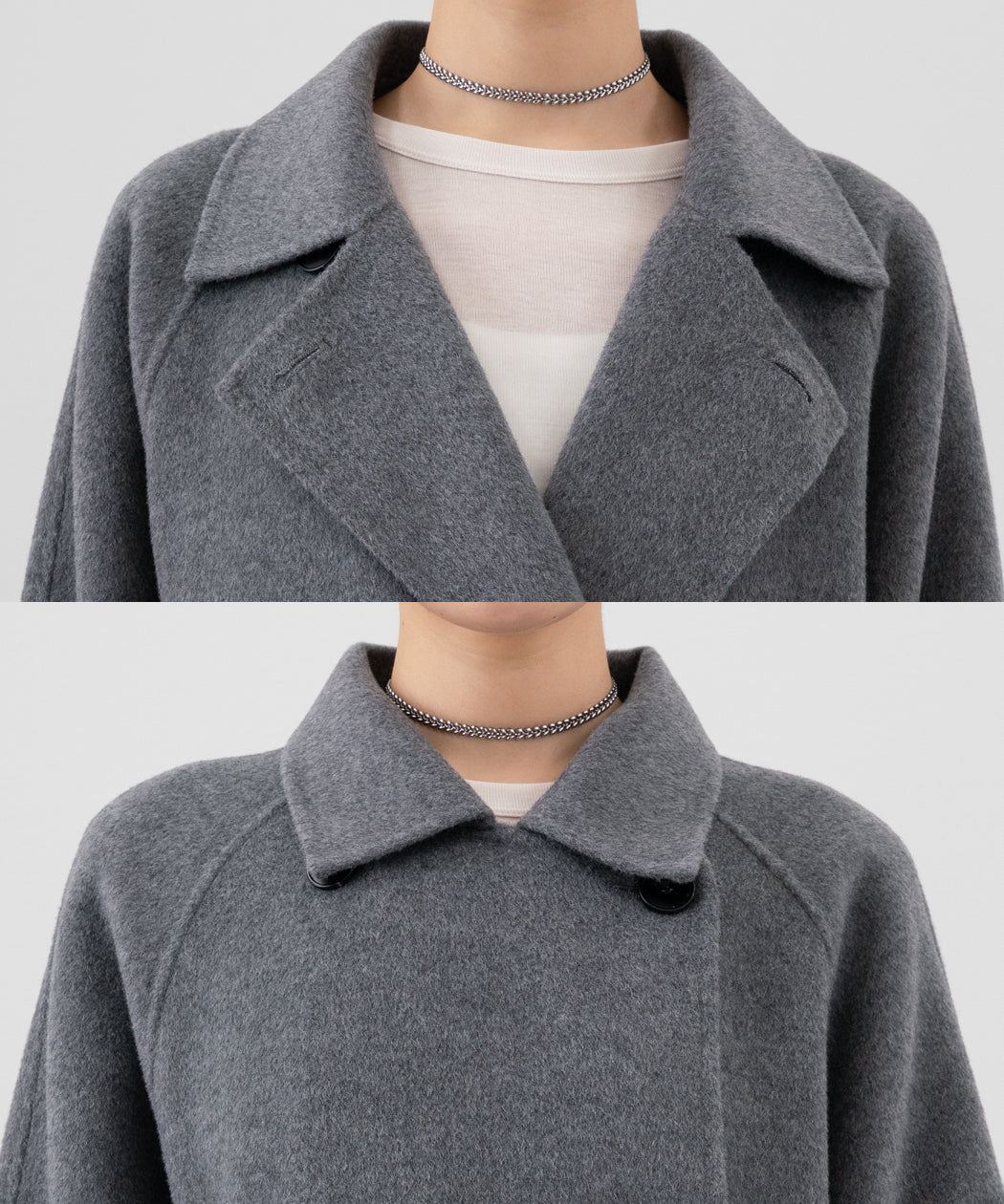 DOUBLE FACE WOOL P-COAT