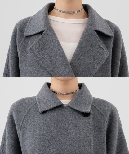 DOUBLE FACE WOOL P-COAT