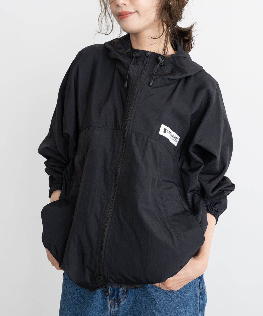 NYLON HOODED JACKET