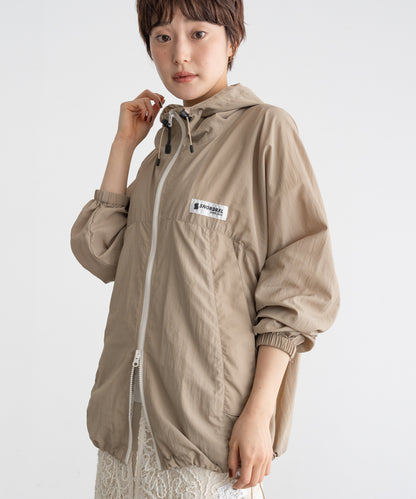 NYLON HOODED JACKET