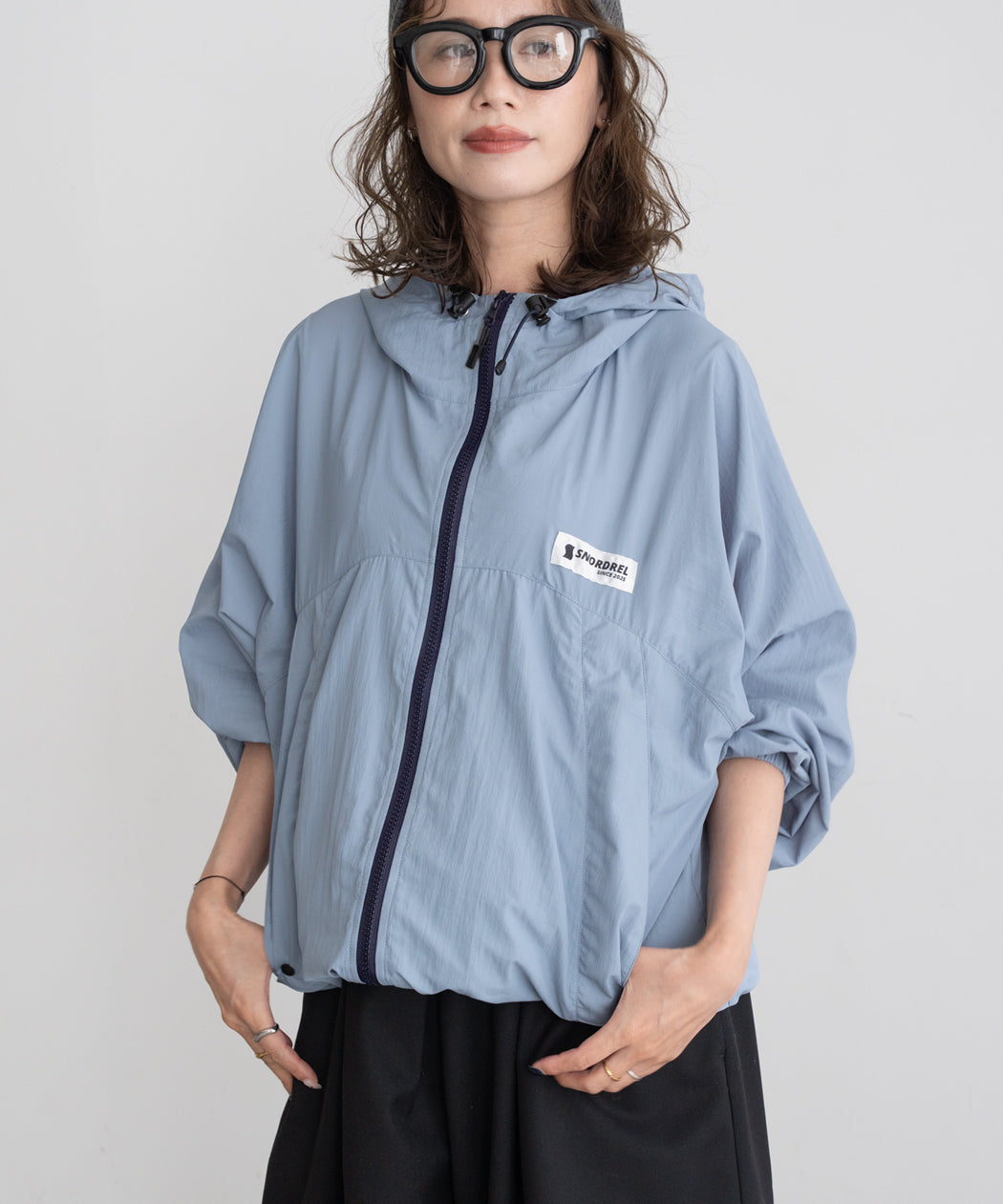 NYLON HOODED JACKET