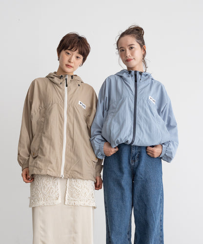 NYLON HOODED JACKET