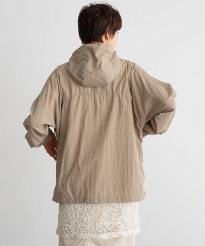 NYLON HOODED JACKET