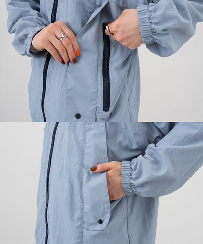 NYLON HOODED JACKET