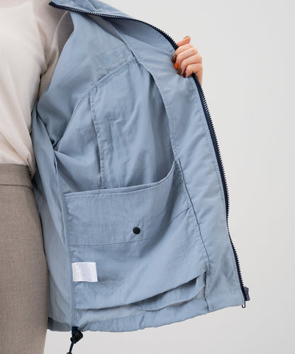 NYLON HOODED JACKET