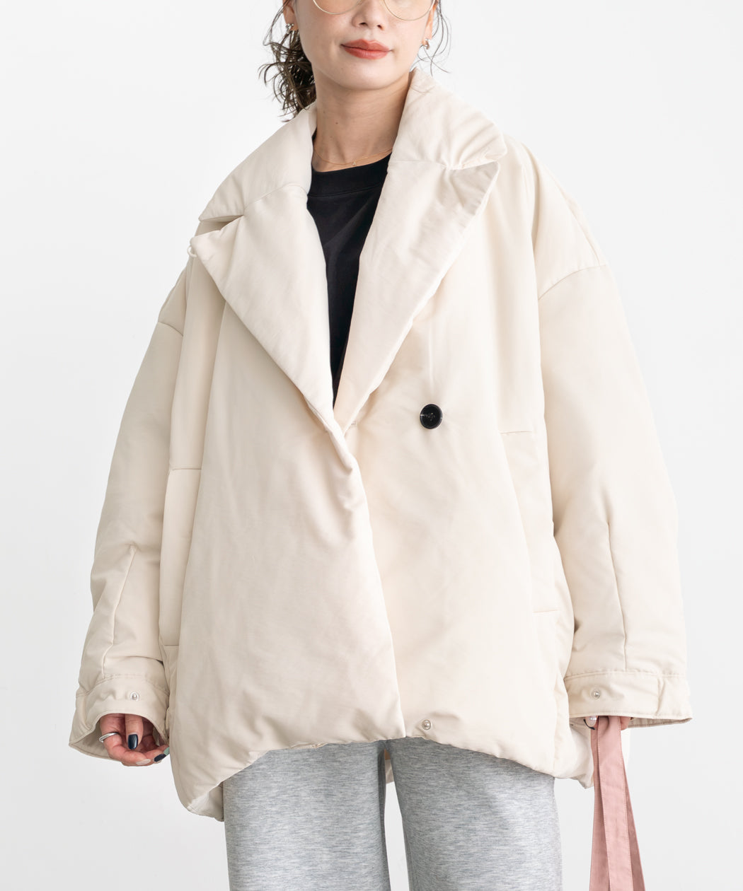 TAILORED COCOON DOWN COAT