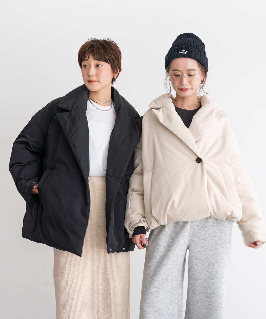 TAILORED COCOON DOWN COAT