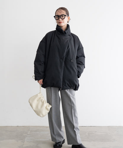 TAILORED COCOON DOWN COAT