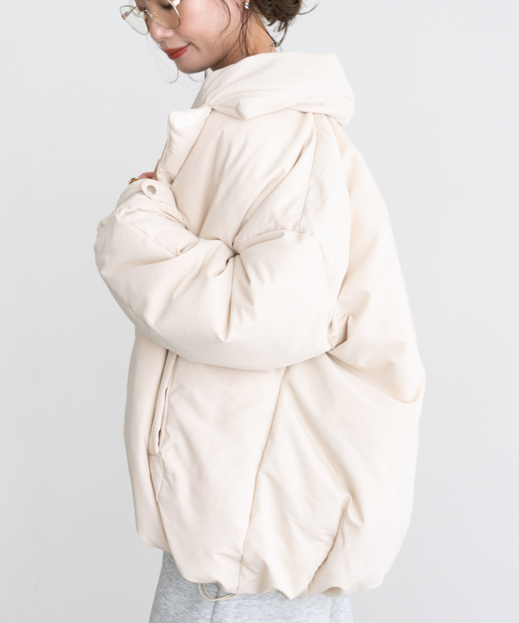 TAILORED COCOON DOWN COAT