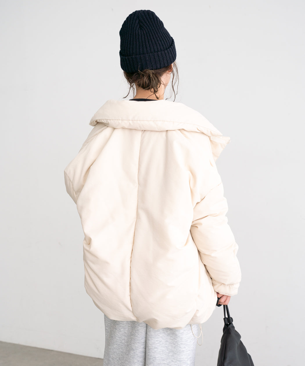 TAILORED COCOON DOWN COAT