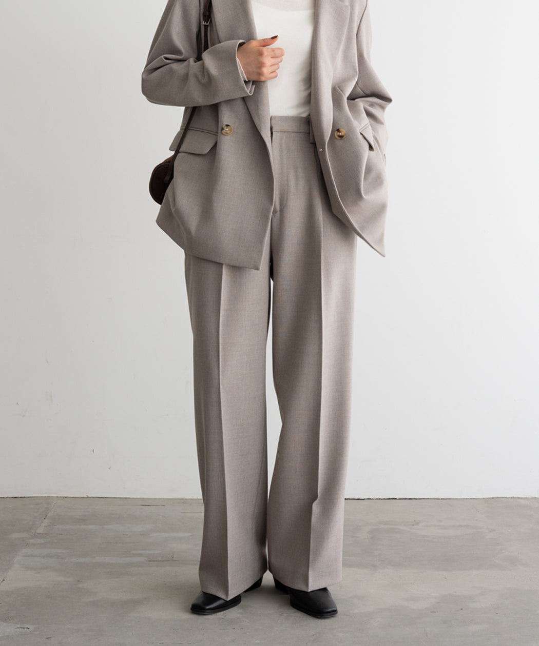 WIDE STRAIGHT PANTS