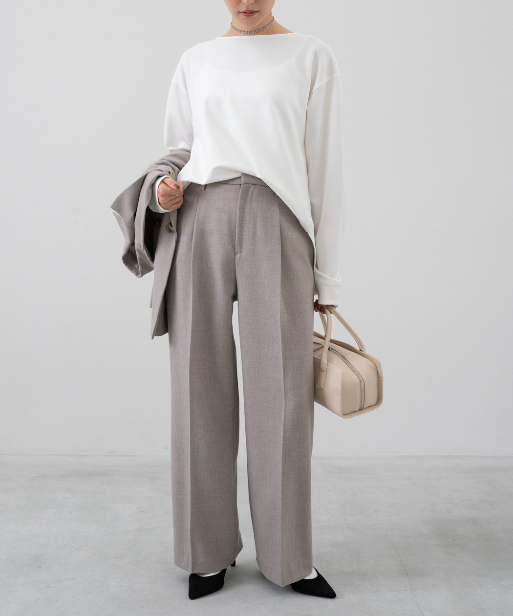 WIDE STRAIGHT PANTS