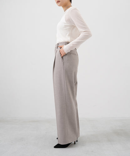 WIDE STRAIGHT PANTS