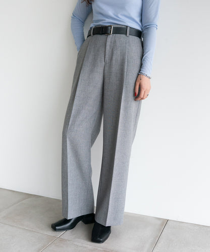WIDE STRAIGHT PANTS