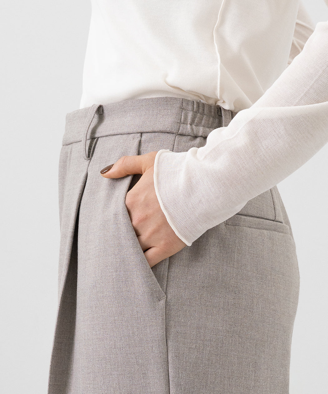 WIDE STRAIGHT PANTS
