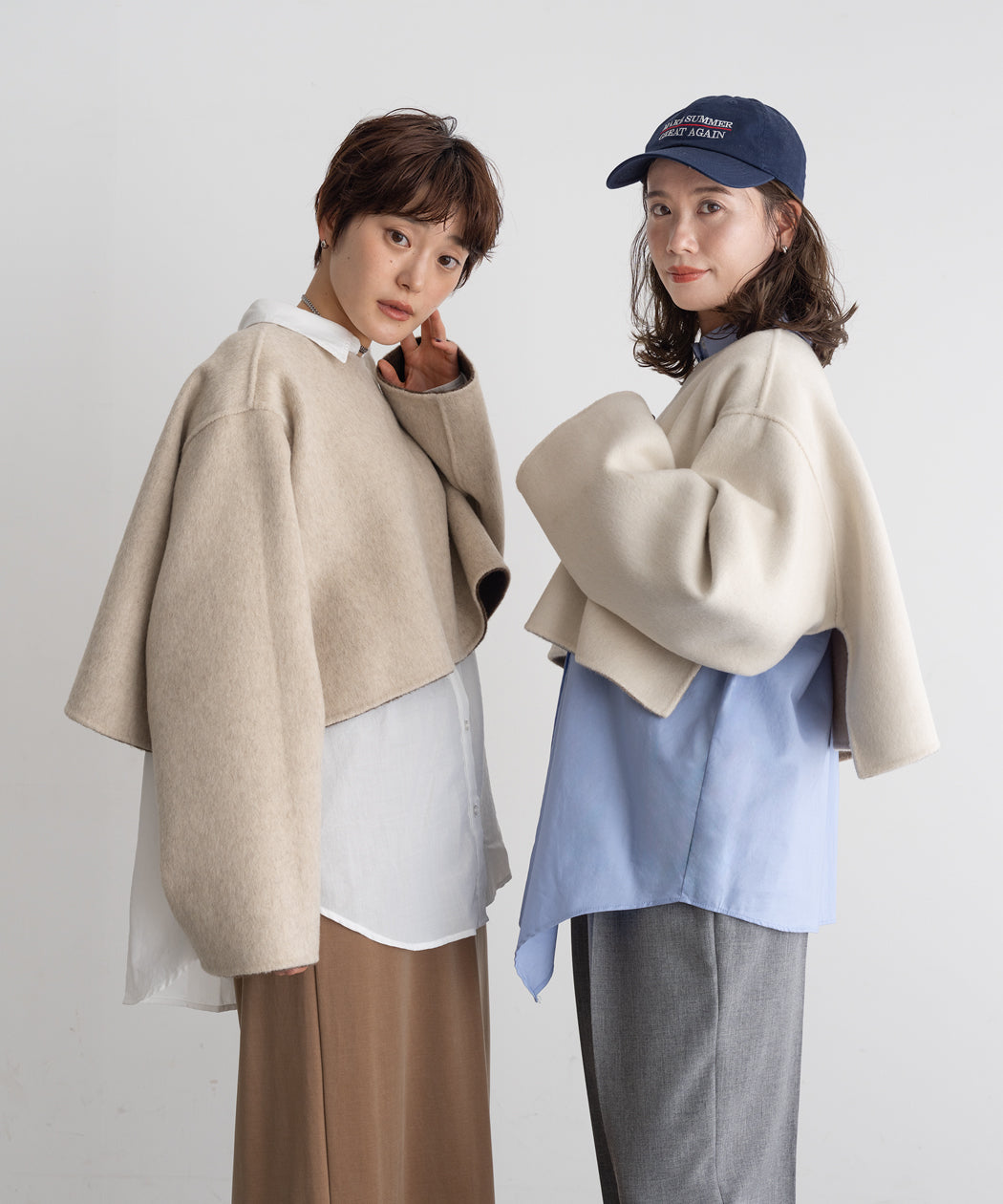 REVERSIBLE WOOL PULLOVER