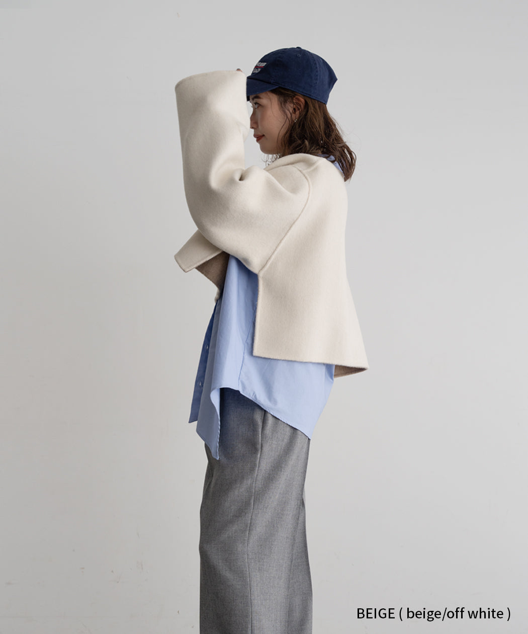 REVERSIBLE WOOL PULLOVER