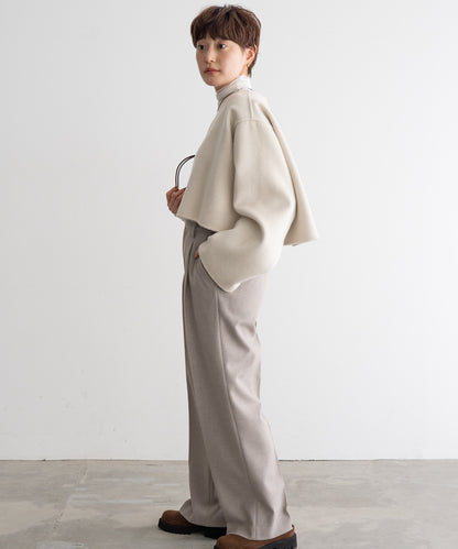 REVERSIBLE WOOL PULLOVER